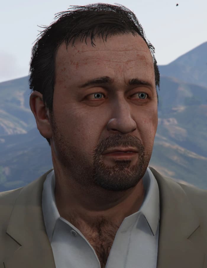 Dave Norton, as they appear in GTA V.