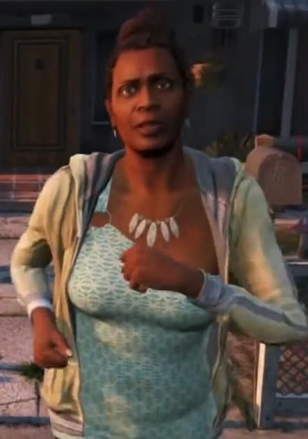 Denise Clinton, as they appear in GTA V.