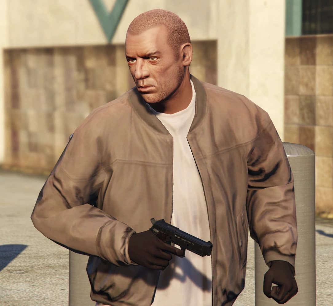 Patrick McReary, as they appear in GTA V.