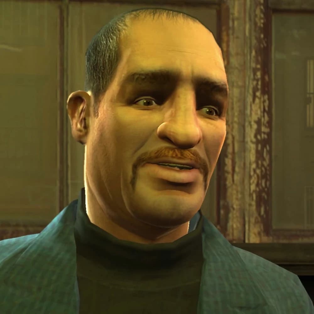 Vlad Glebov, as they appear in GTA IV.