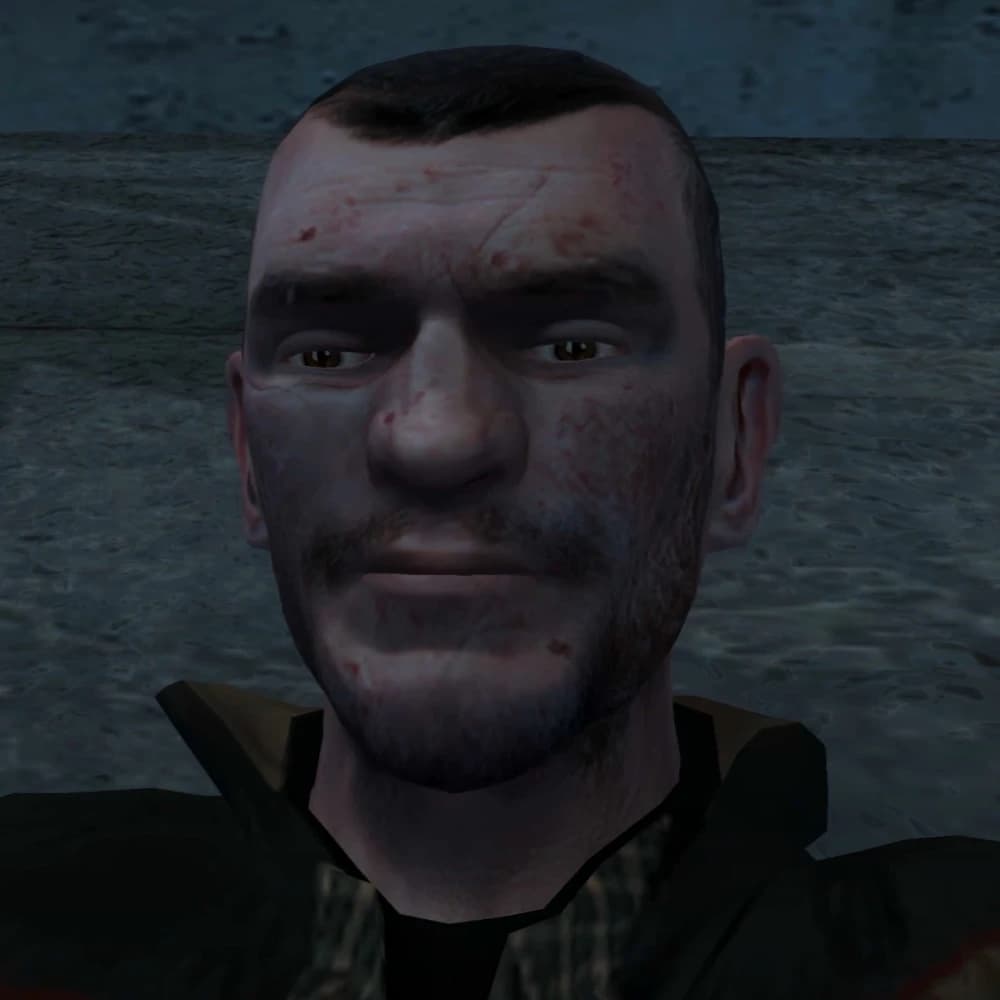 Darko Brevic, as they appear in GTA IV.