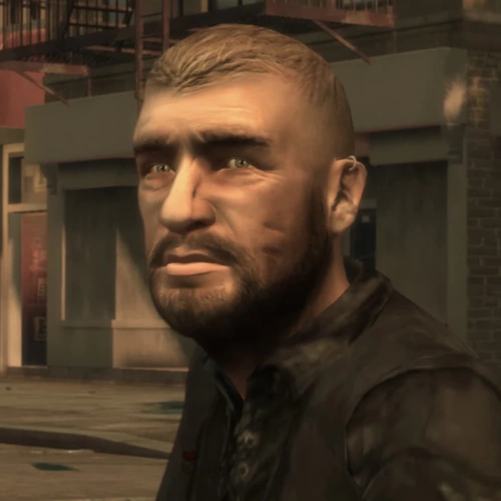 Terry Thorpe, as they appear in GTA IV: The Lost and Damned.