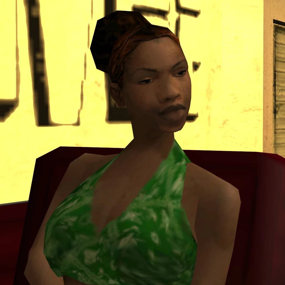 Kendl Johnson, as they appear in GTA: San Andreas.