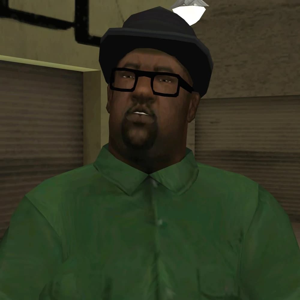 Melvin Harris, as they appear in GTA: San Andreas.