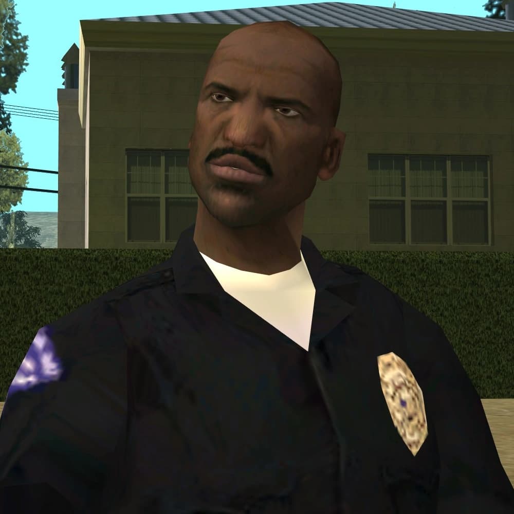 Frank Tenpenny, as they appear in GTA: San Andreas.