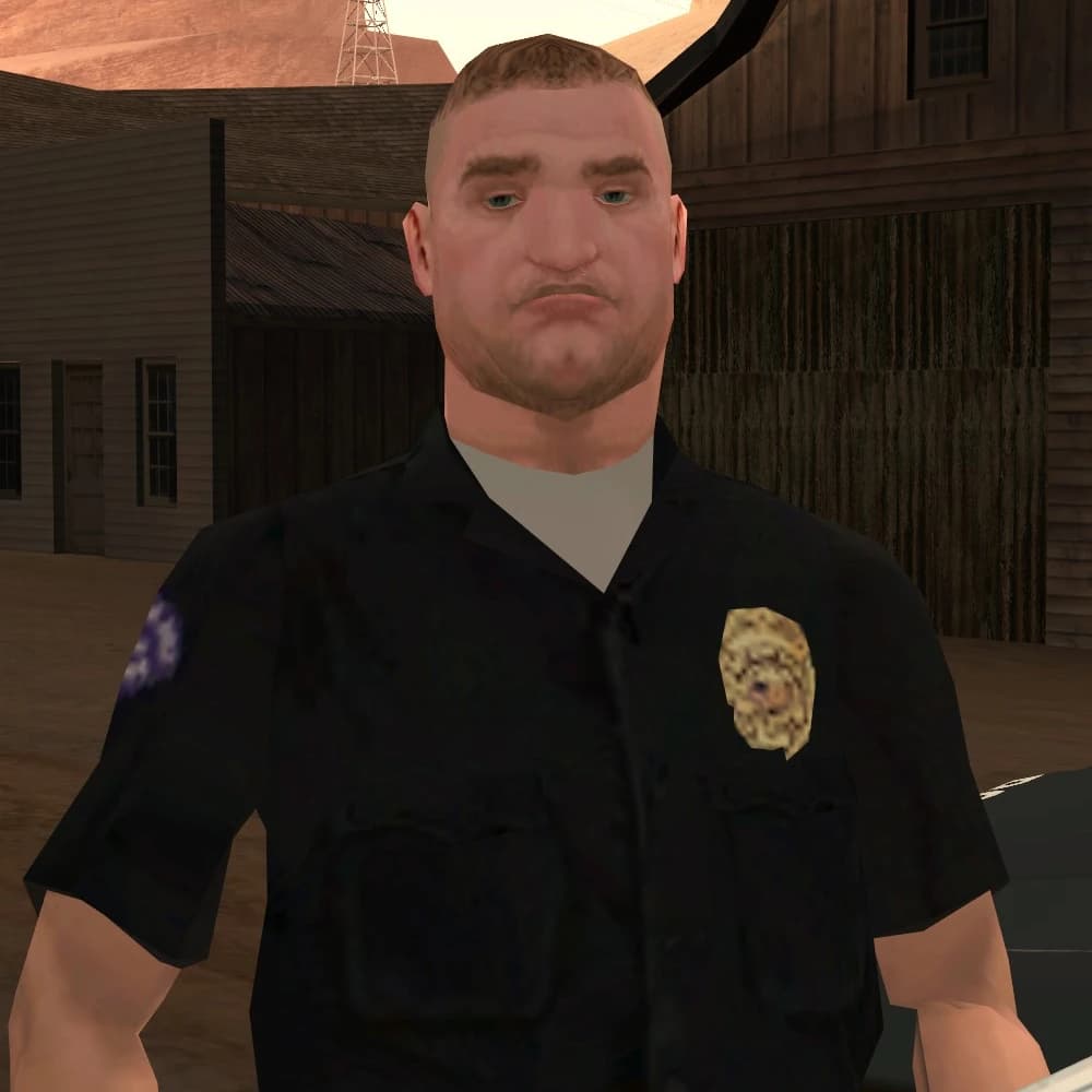 Eddie Pulaski, as they appear in GTA: San Andreas.