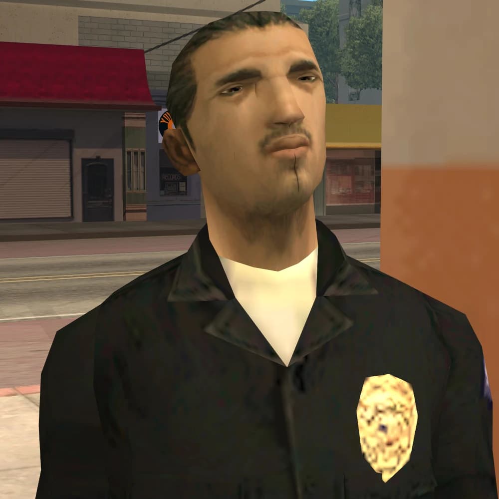 Jimmy Hernandez, as they appear in GTA: San Andreas.