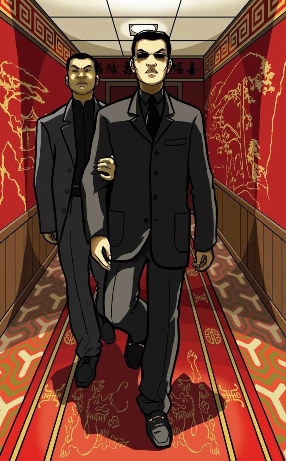 Wu Zi Mu, as they appear in GTA: San Andreas.