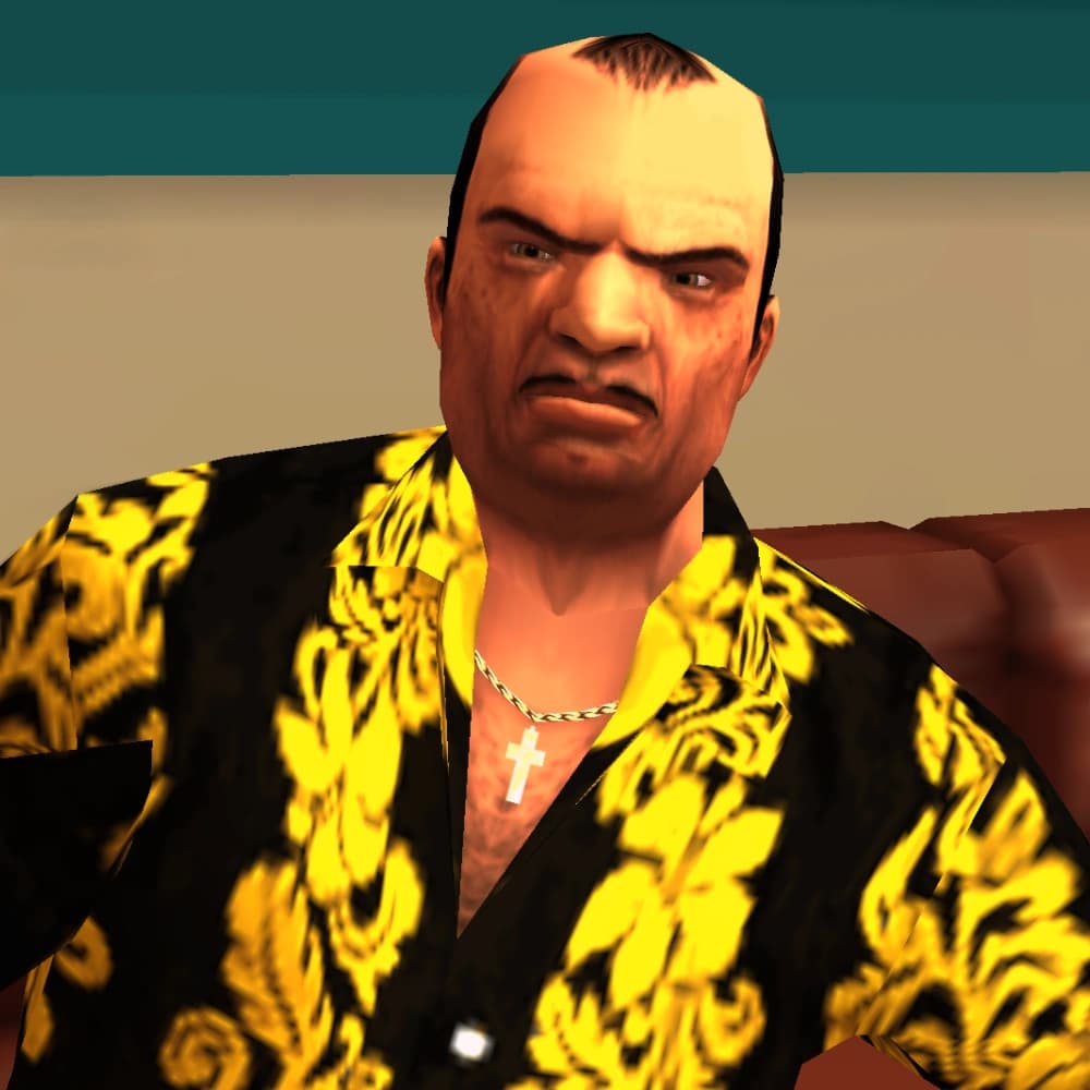 Ricardo Diaz, as they appear in GTA: Vice City Stories.