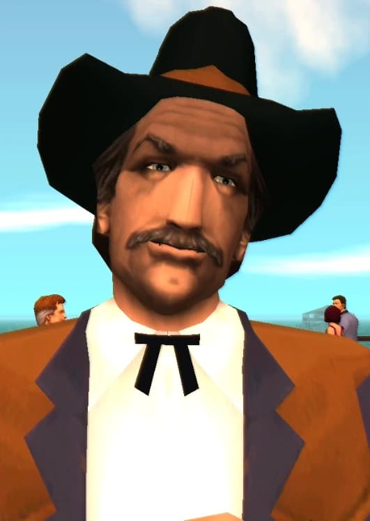 Avery Carrington, as they appear in GTA: Vice City.