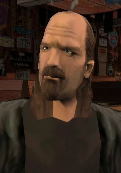 Big Mitch Baker, as they appear in GTA: Vice City.
