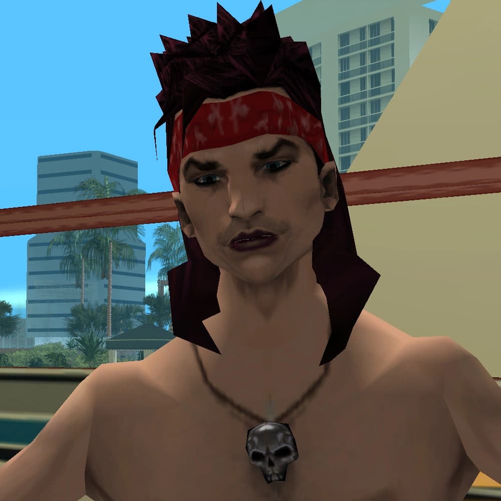 Jezz Torrent, as they appear in GTA: Vice City.