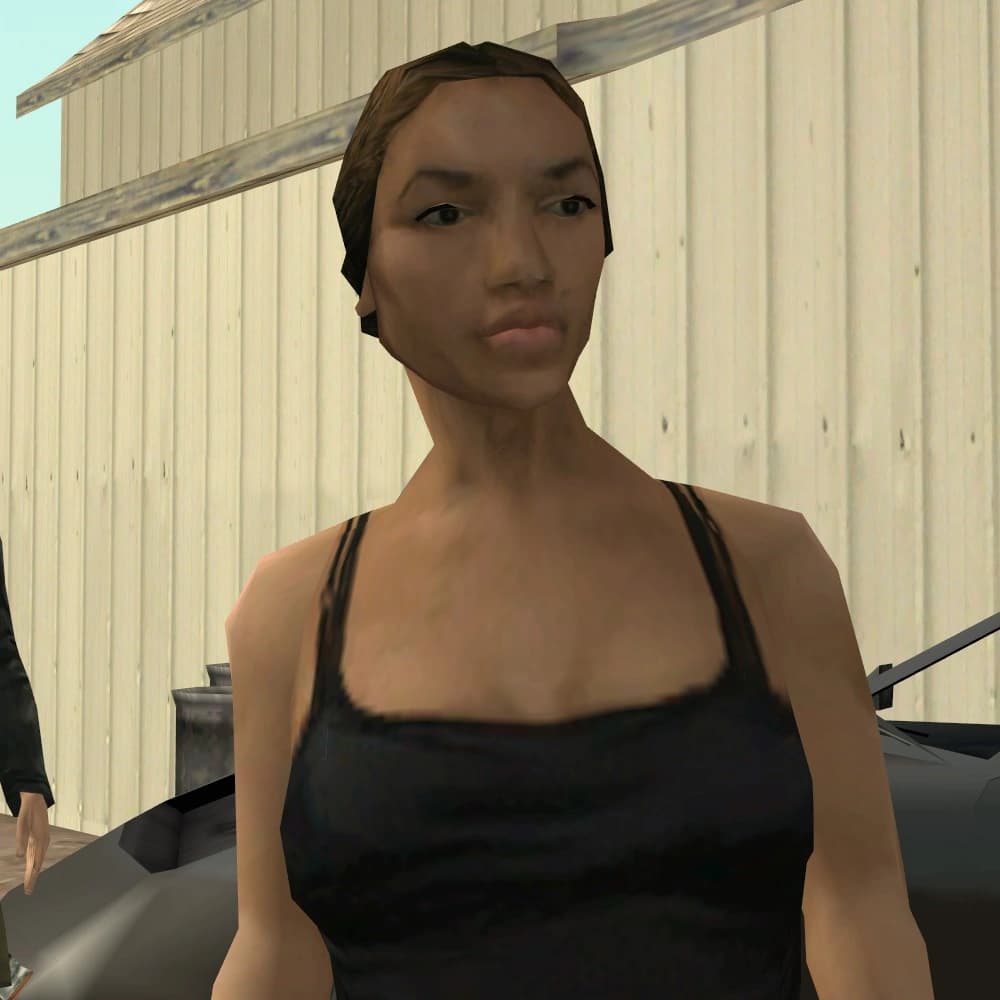 Catalina, as they appear in GTA: San Andreas.