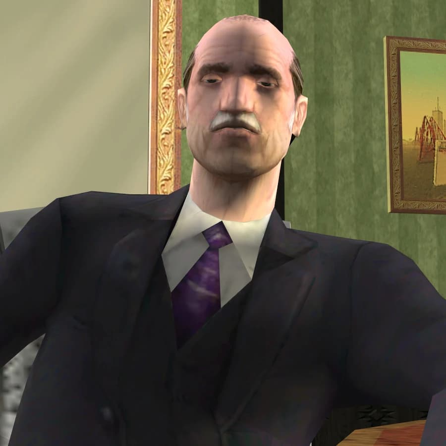 Salvatore Leone, as they appear in GTA: San Andreas.