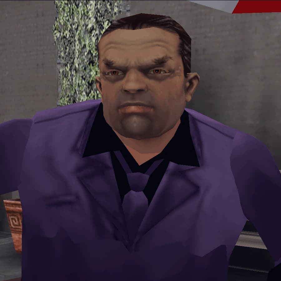 Toni Cipriani, as they appear in GTA III.