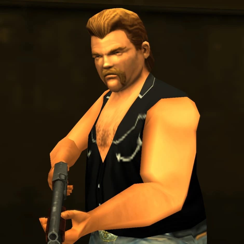 Phil Cassidy, as they appear in GTA: Vice City Stories.