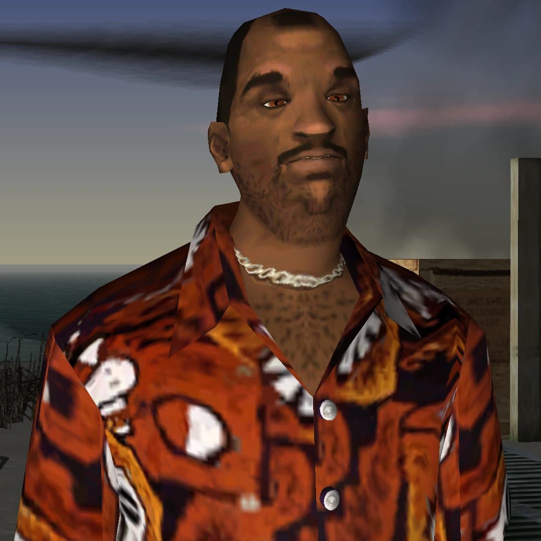 Victor Vance, as they appear in GTA: Vice City.