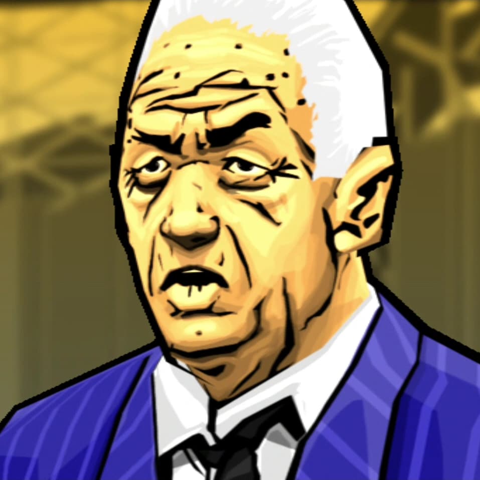 Hsin Jaoming, as they appear in GTA: Chinatown Wars.