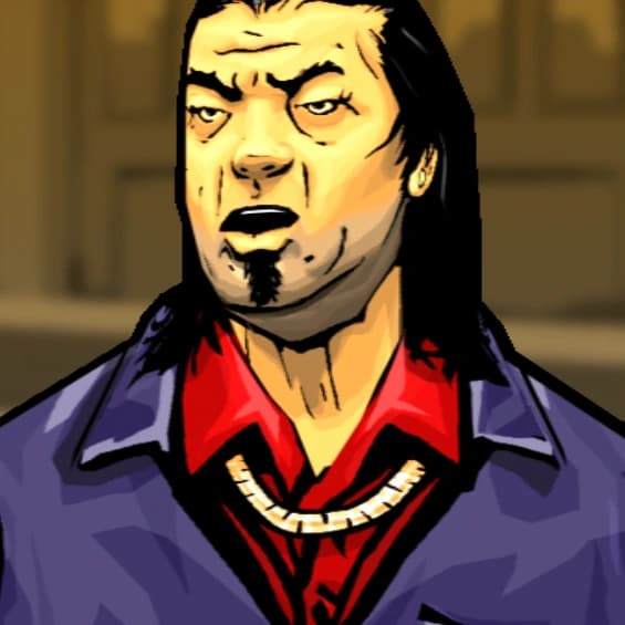 Chan Jaoming, as they appear in GTA: Chinatown Wars.