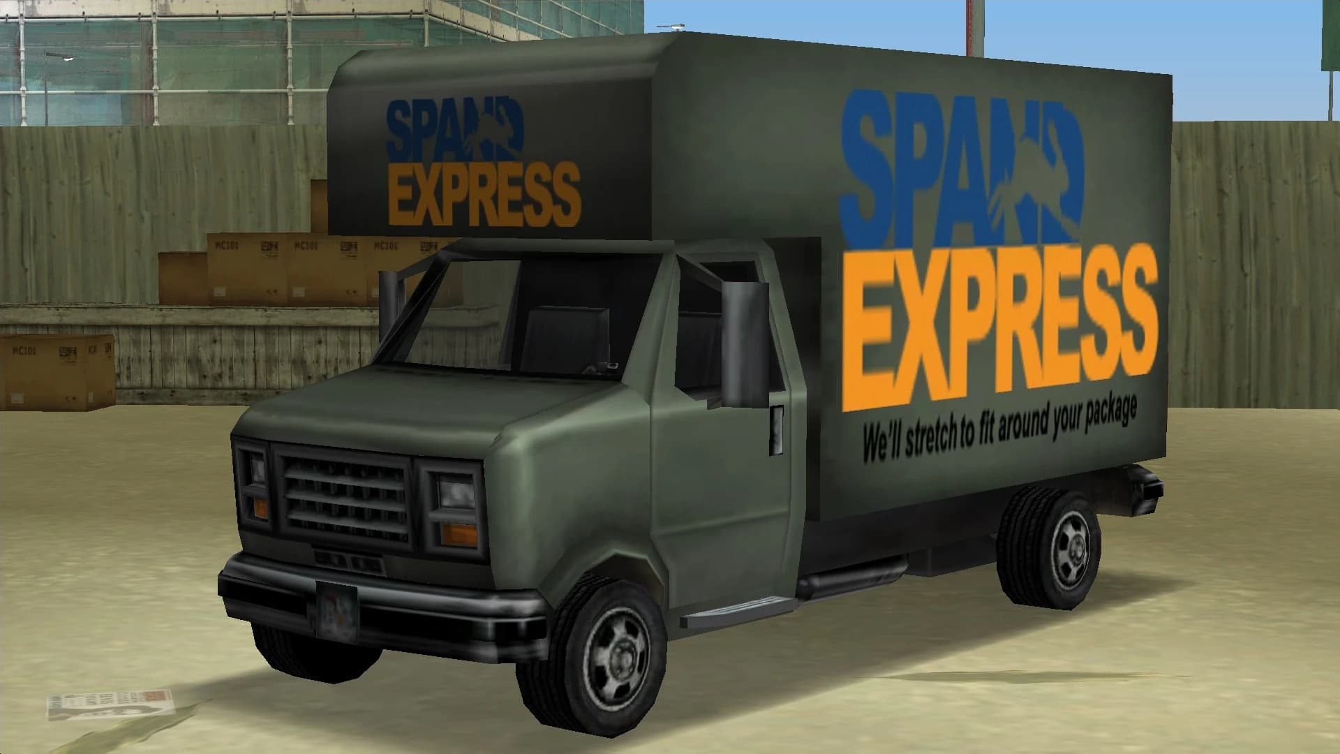 The Spand Express as it appears in GTA: Vice City.