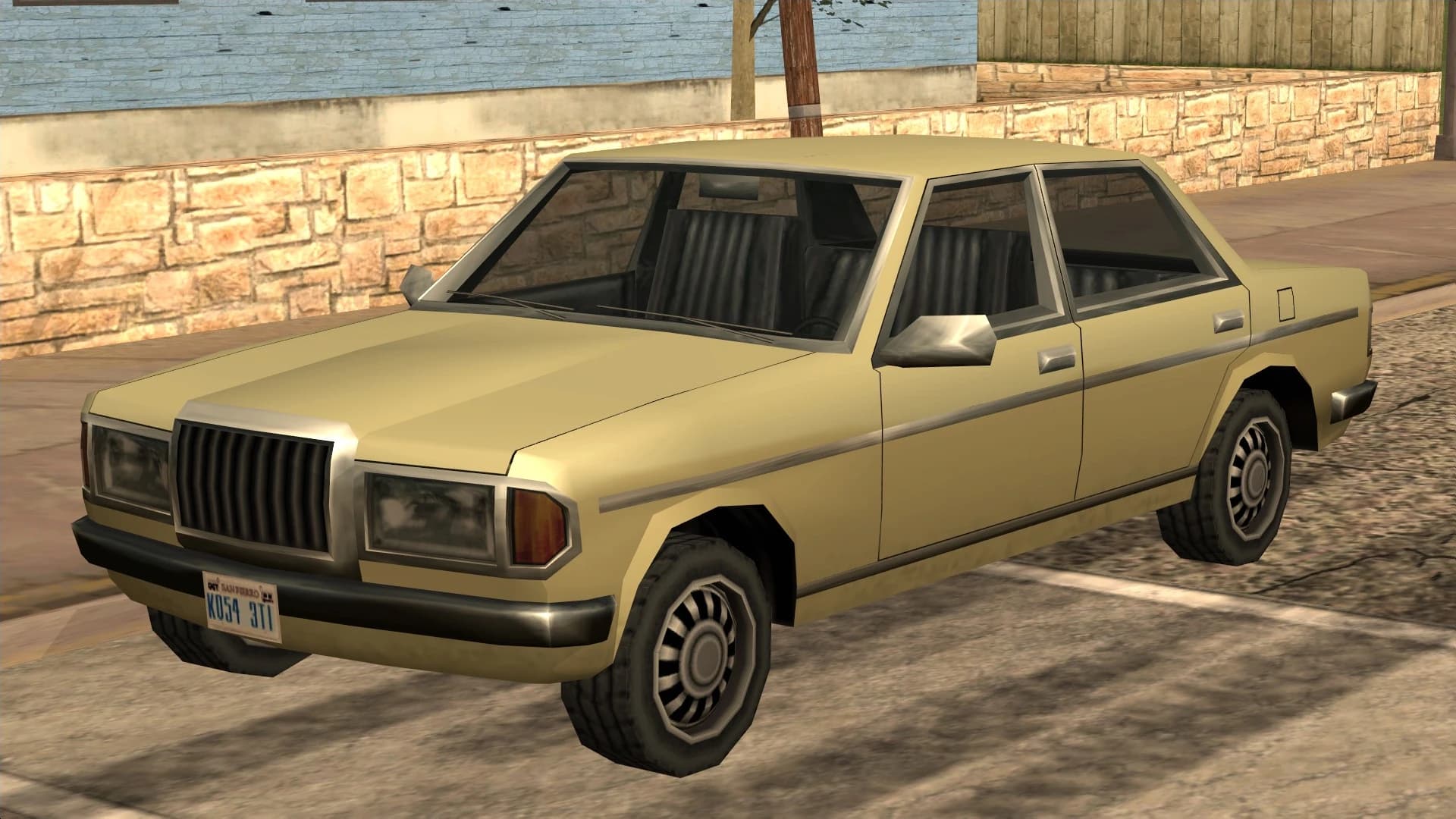 The Admiral, a four-door executive saloon, front three-quarter view.