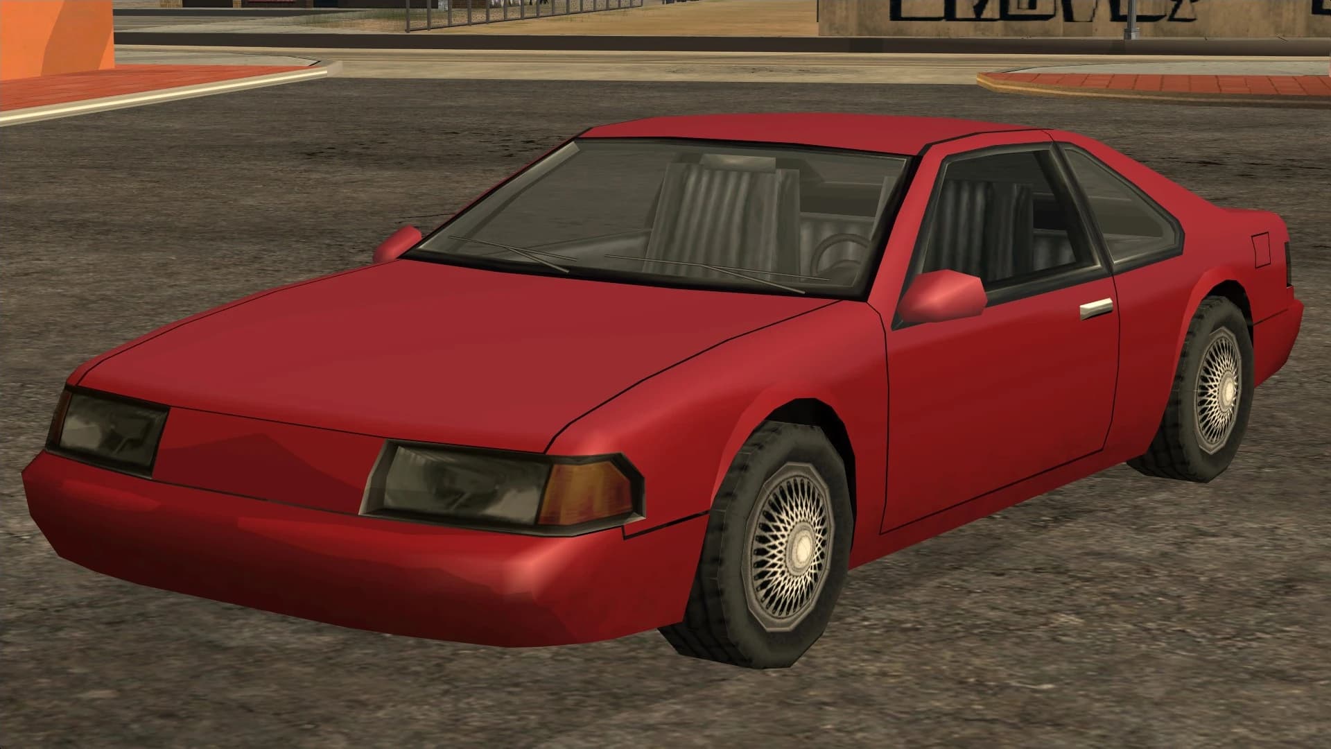 The Fortune, a two-door coupe, front three-quarter view.