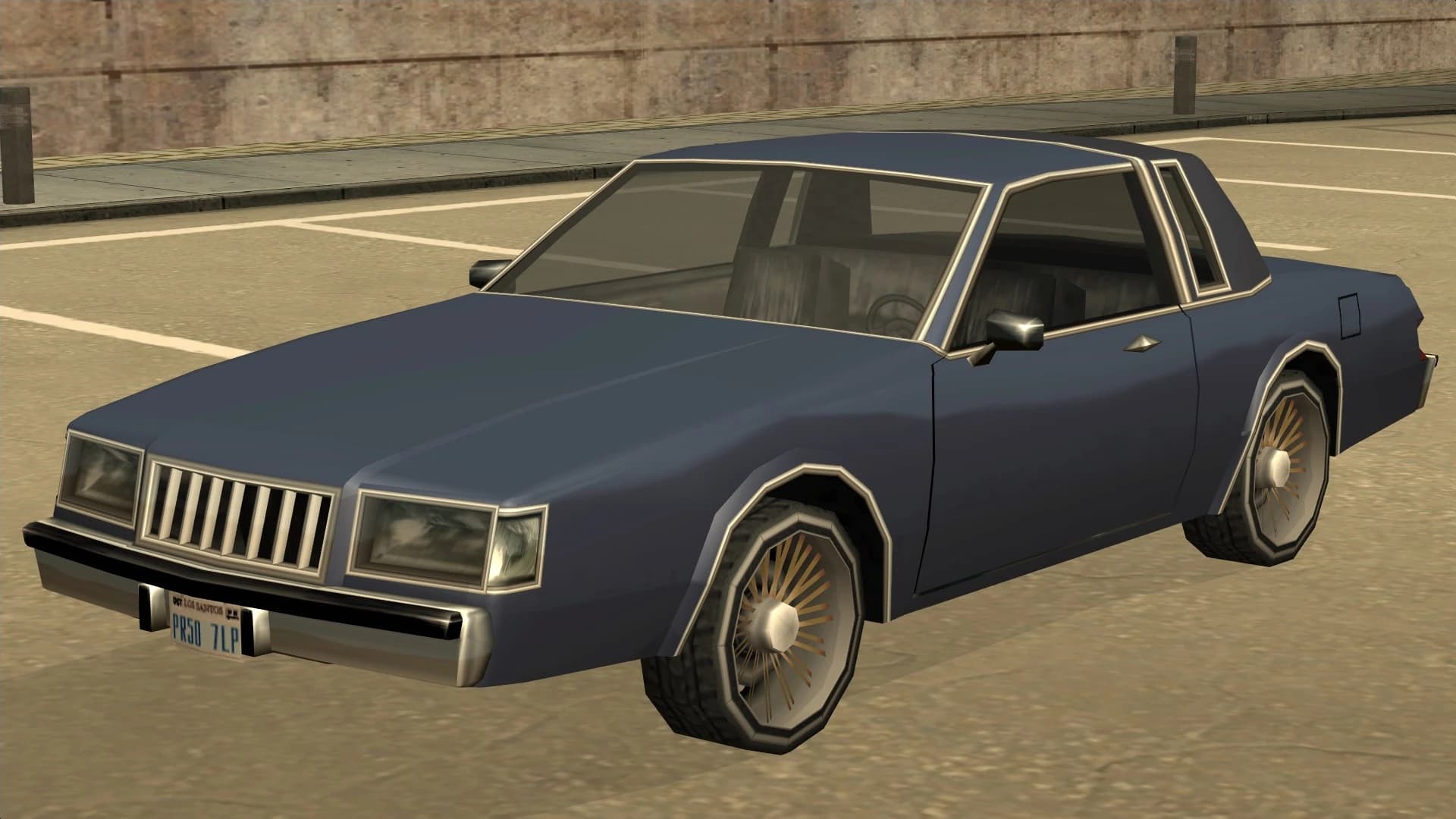 The Majestic, a two-door personal luxury coupe, front three-quarter view.