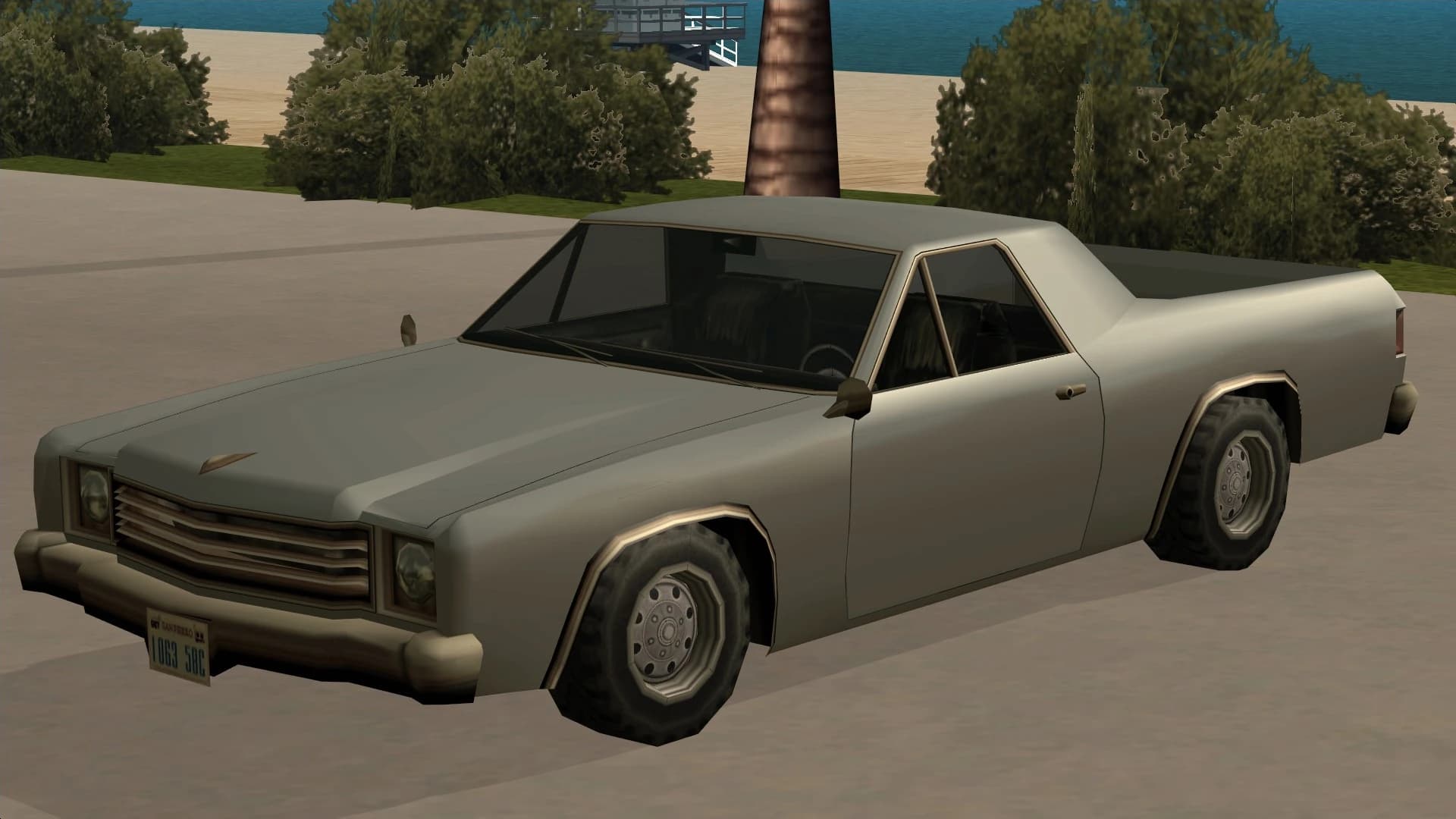 The Picador, a coupe utility with an open load bed, front three-quarter view.