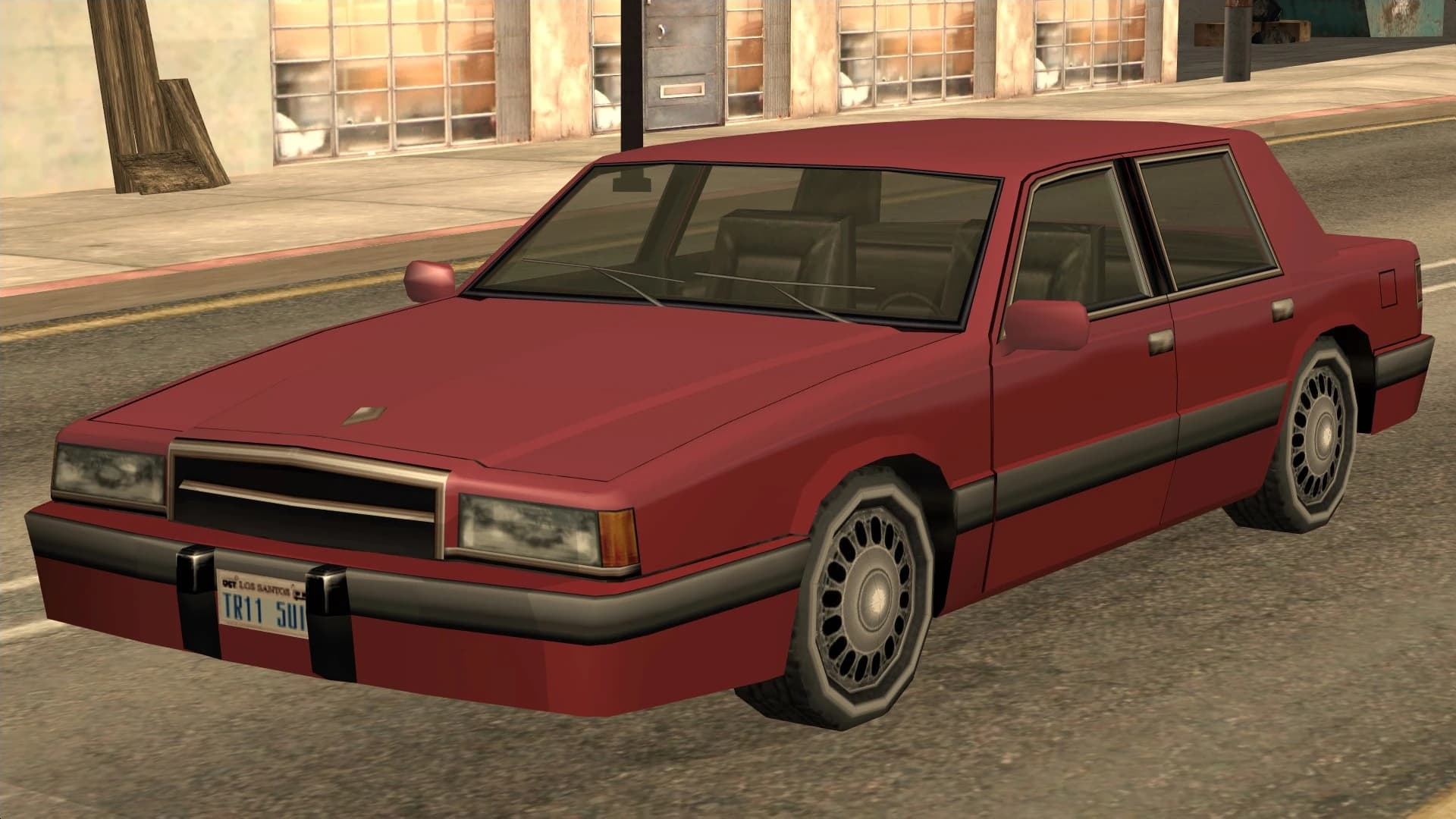 The Willard, a four-door saloon, front three-quarter view.