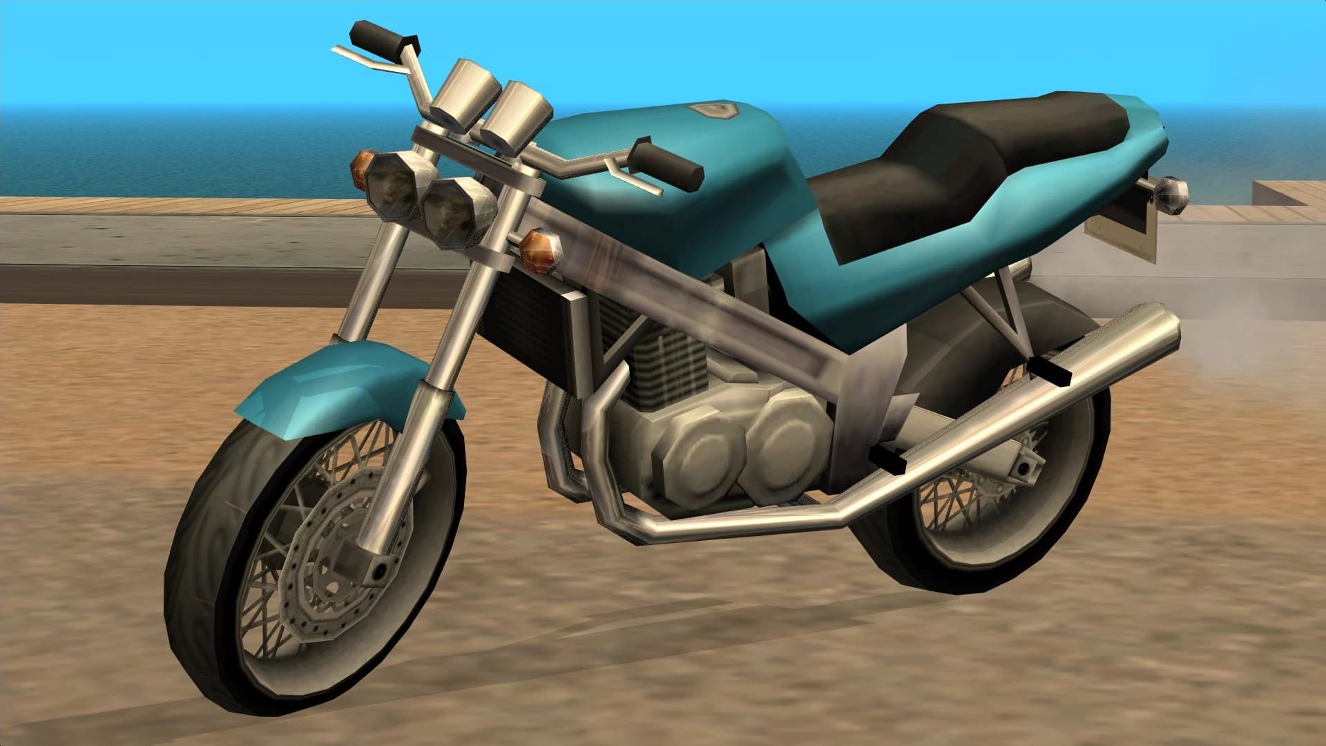 The BF-400, a faired sports motorcycle, front three-quarter view.