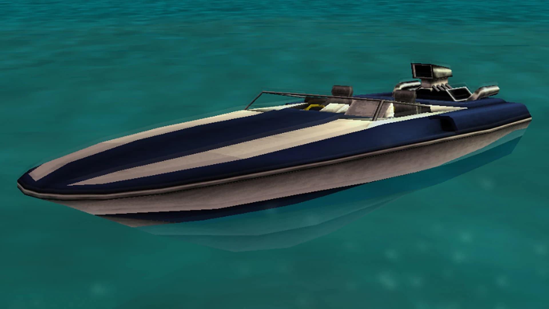 The Jetmax as it appears in GTA: Vice City Stories.