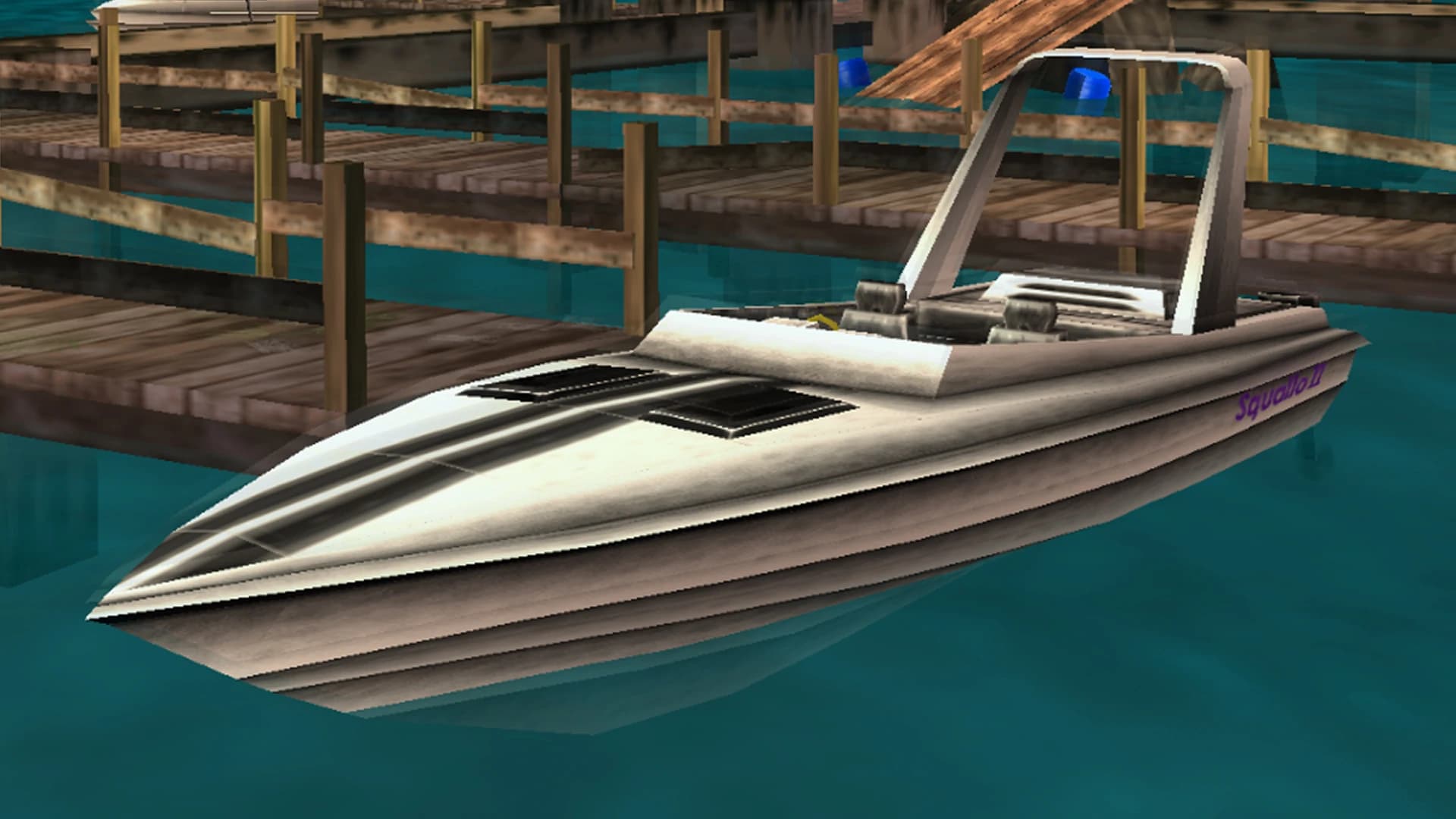 The Squalo as it appears in GTA: Vice City Stories.
