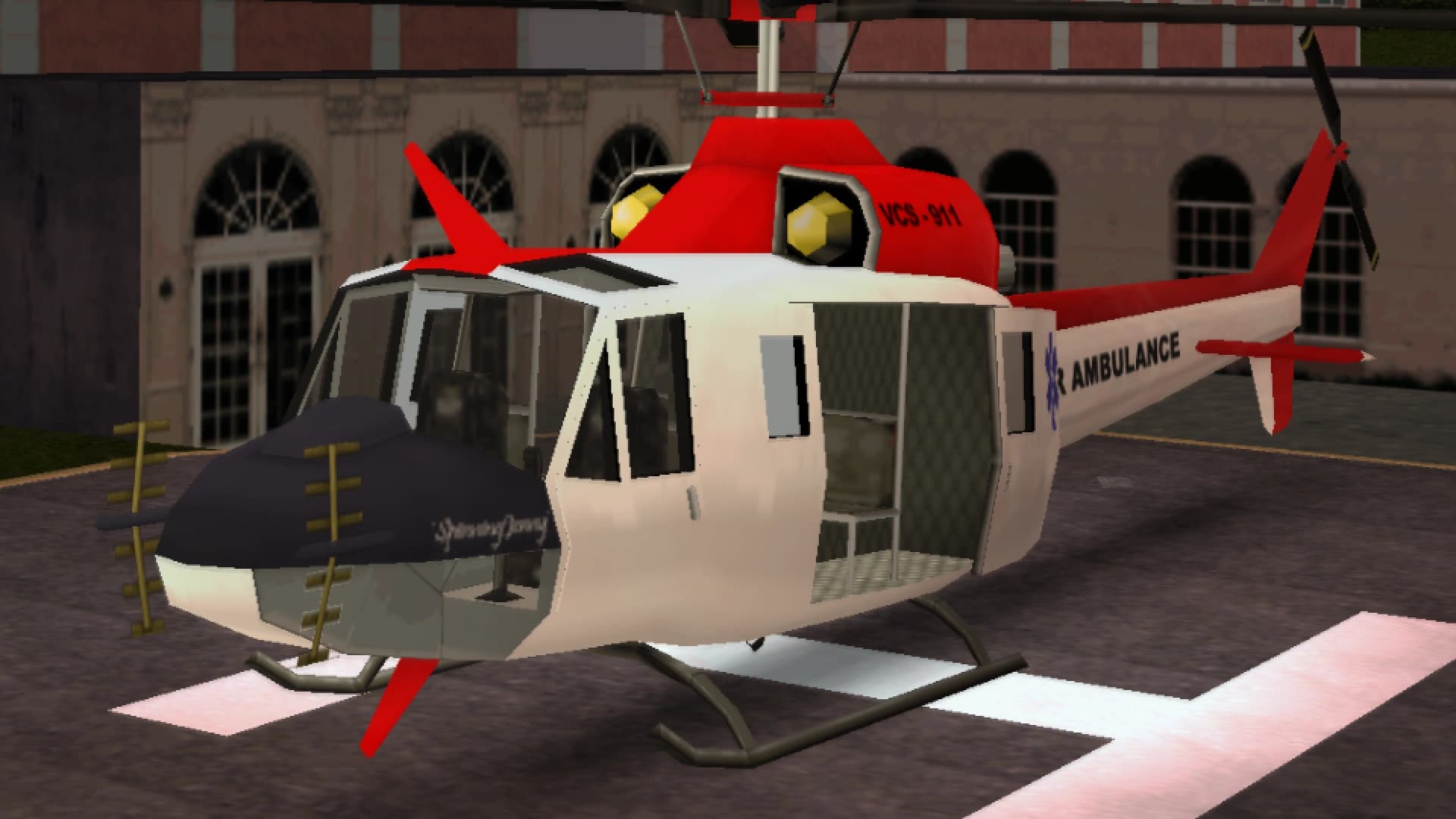 The Air Ambulance as it appears in GTA: Vice City Stories.