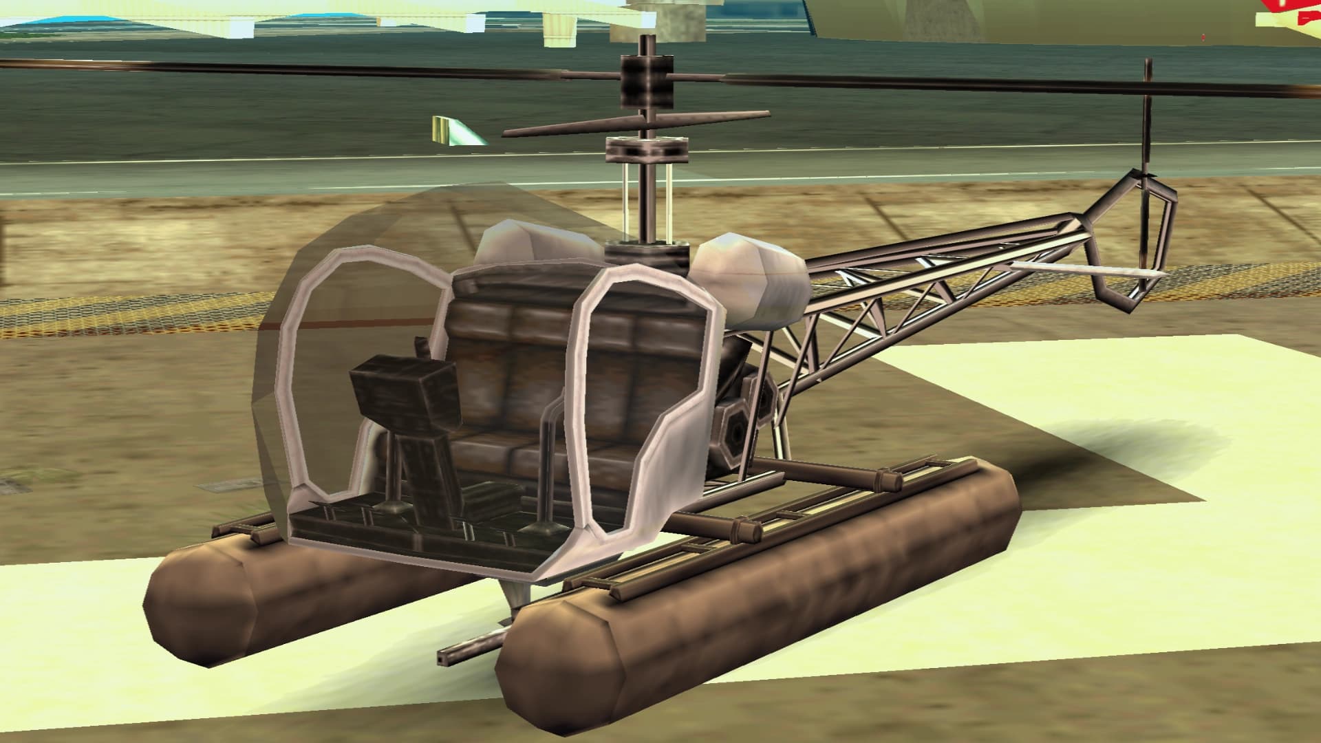The Sea Sparrow as it appears in GTA: Vice City Stories.
