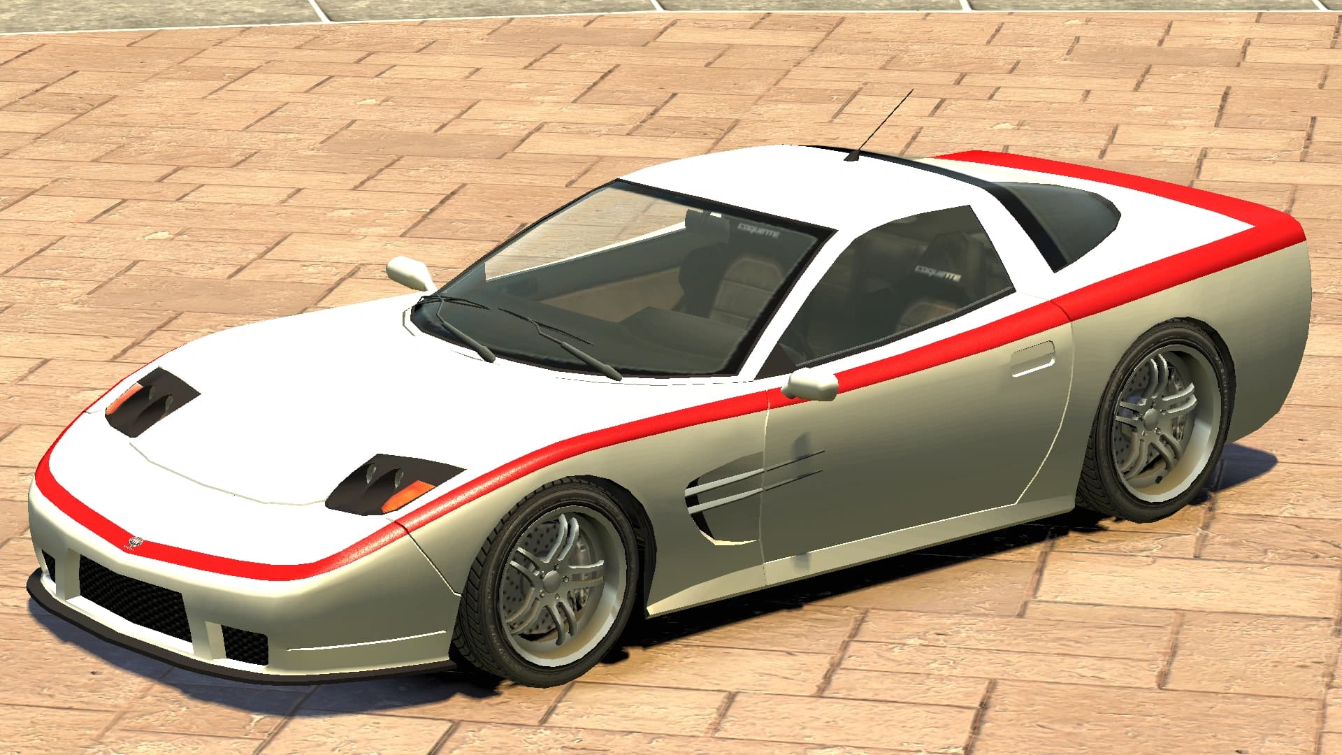 The Coquette as it appears in GTA IV.