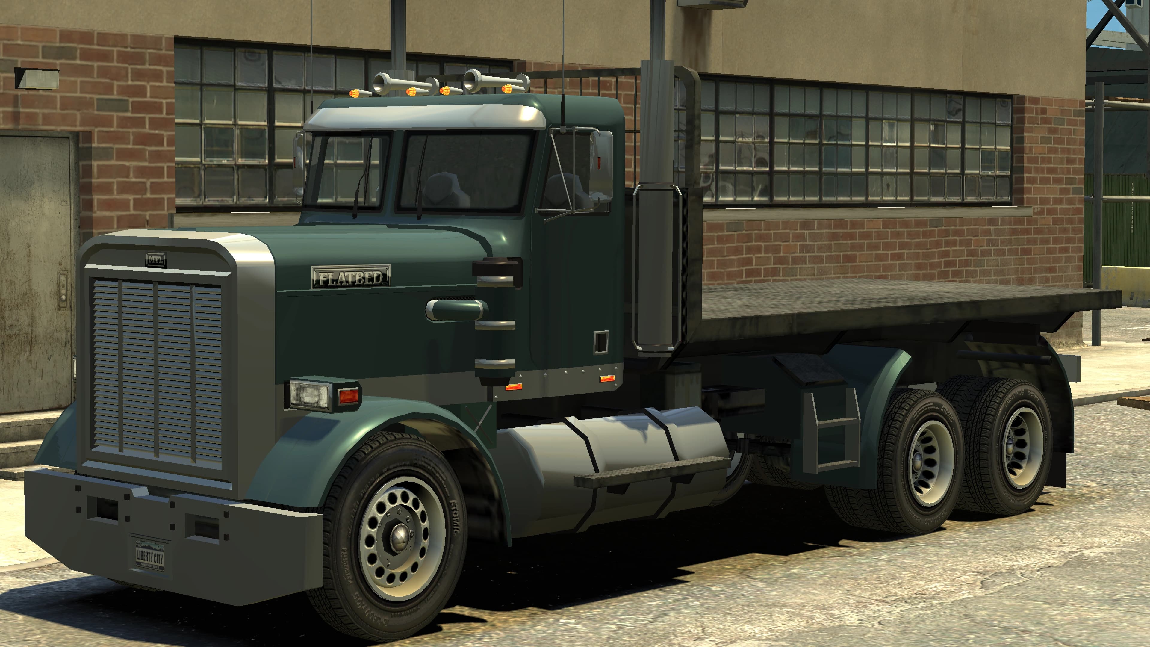 The Flatbed as it appears in GTA IV.