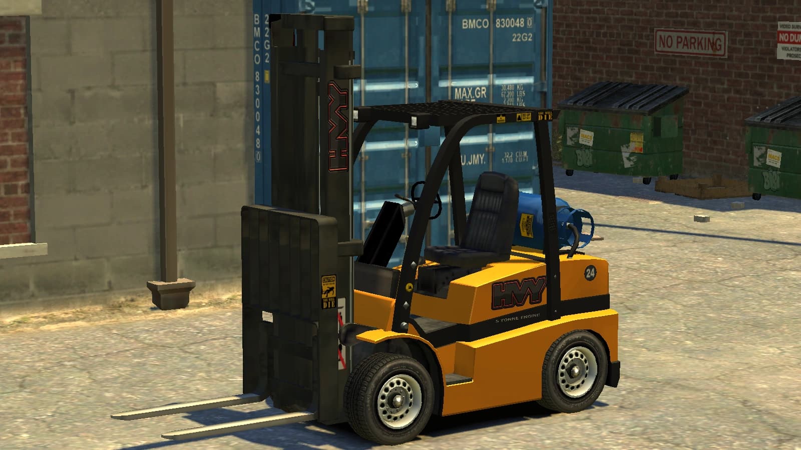 The Forklift as it appears in GTA IV.