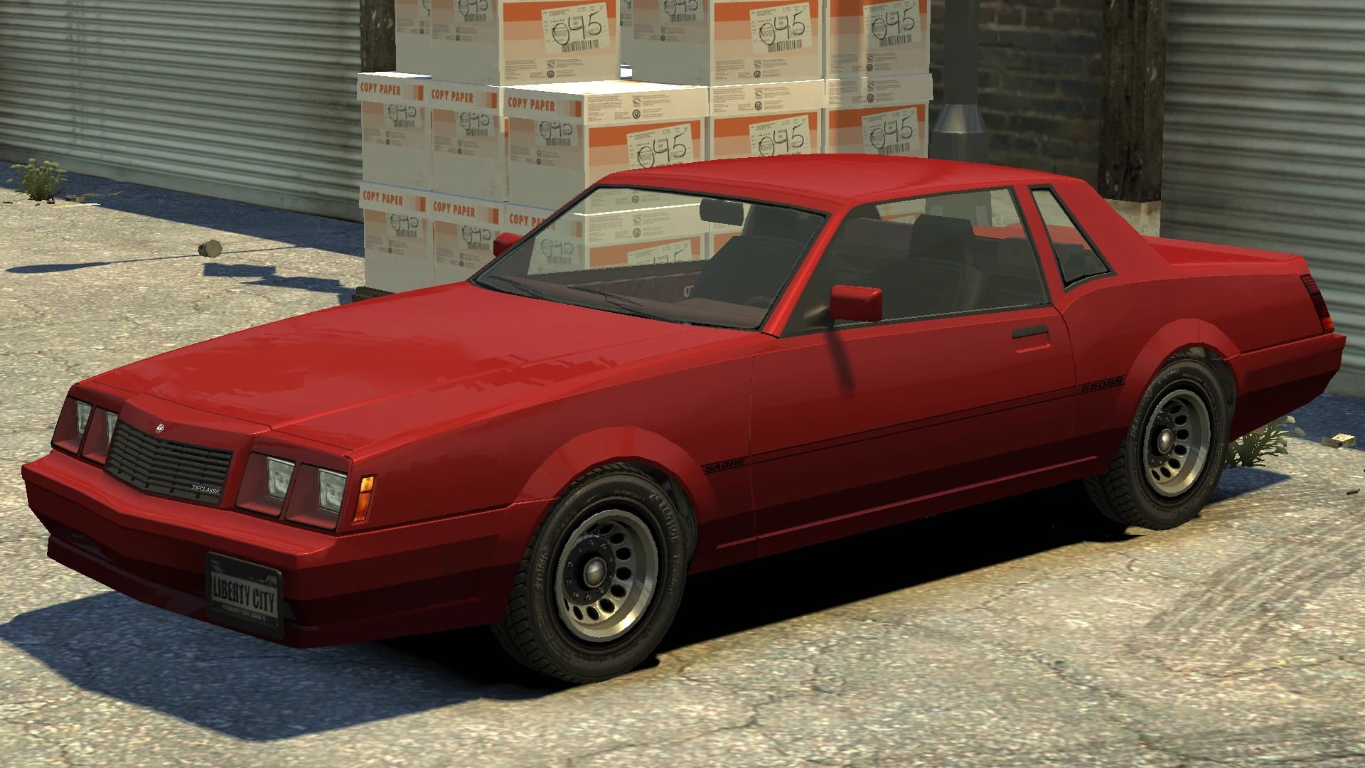 The Sabre as it appears in GTA IV.