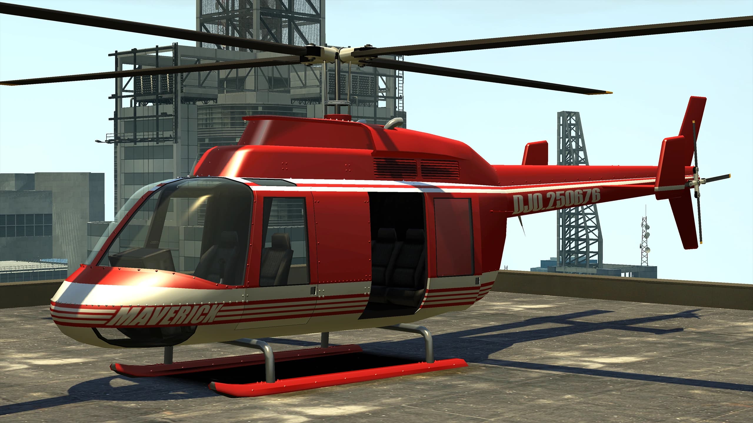 The Maverick as it appears in GTA IV.