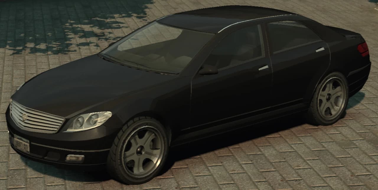 The Schafter as it appears in GTA IV: The Ballad of Gay Tony.