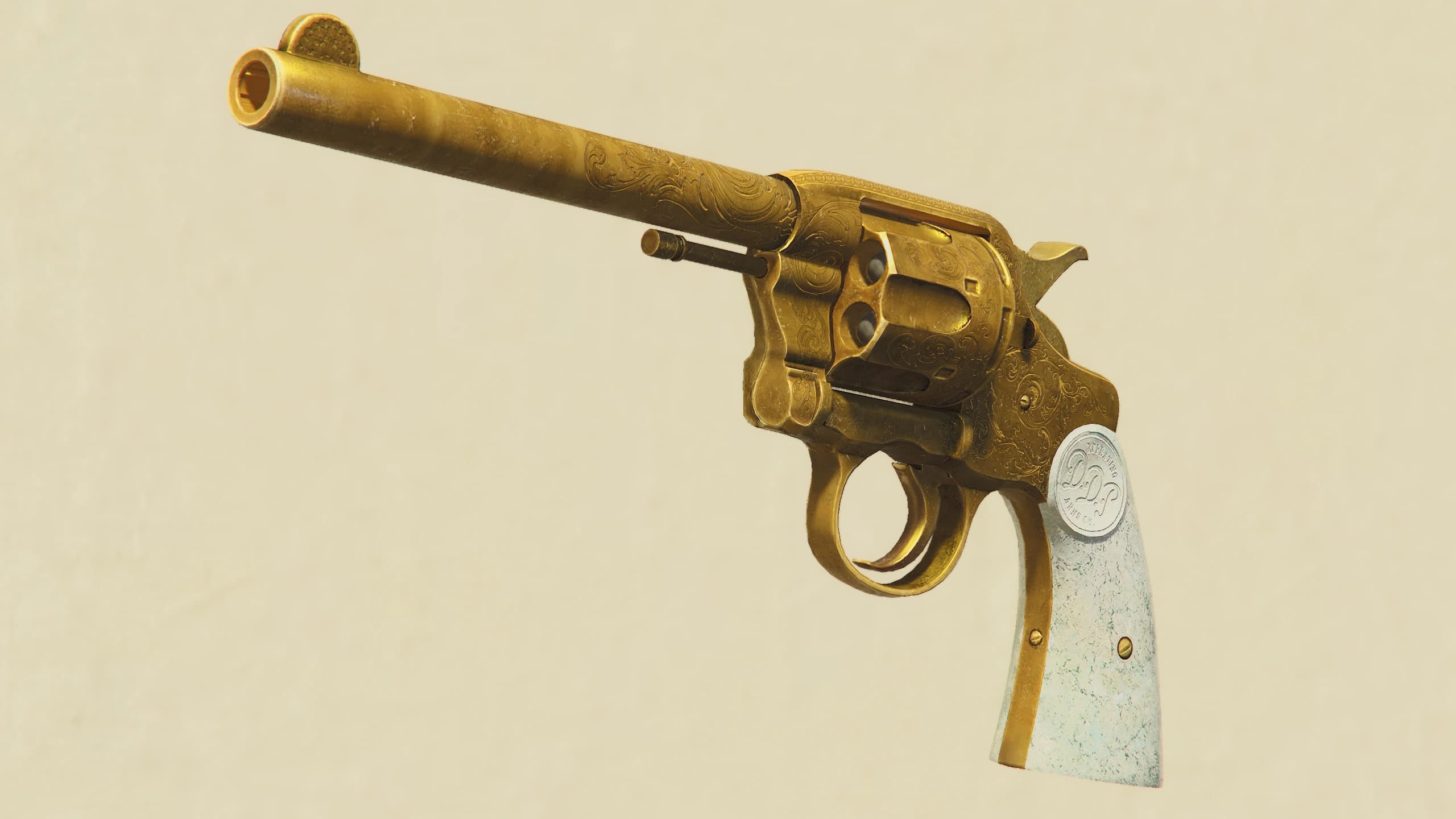 The Double-Action Revolver as it appears in GTA Online.