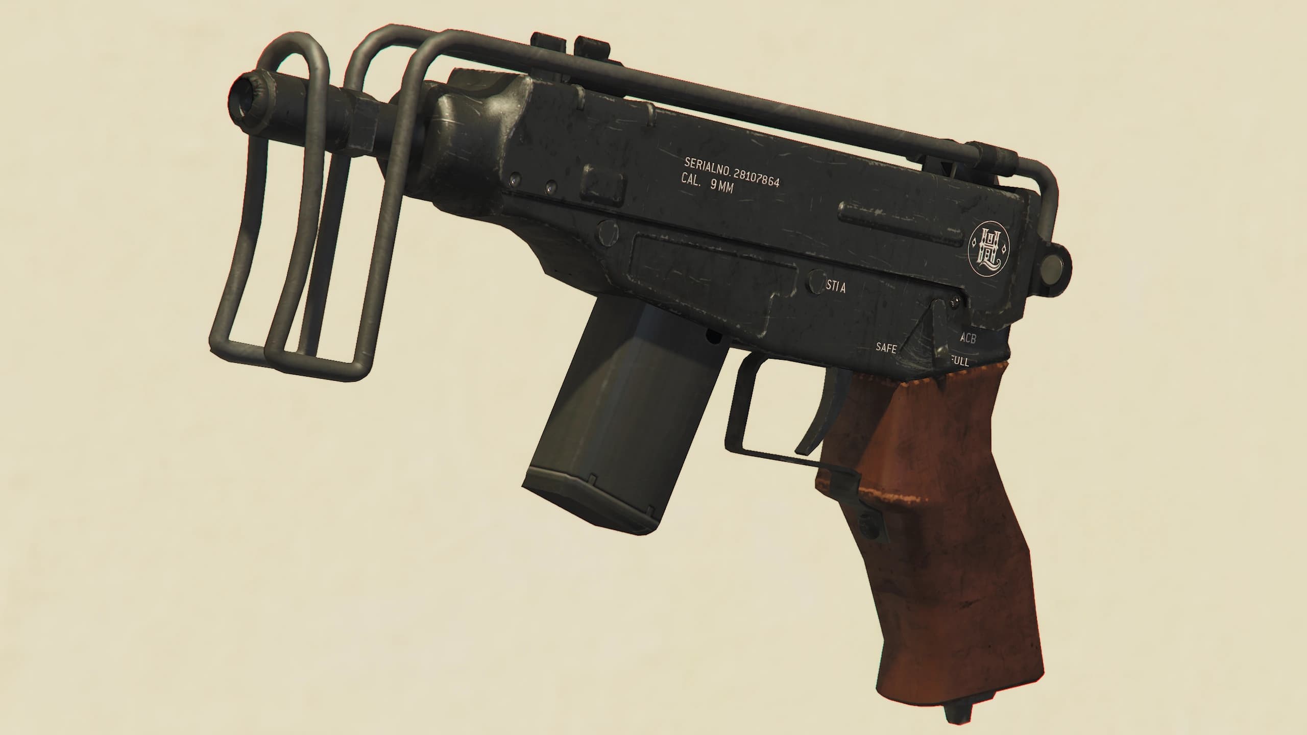 The Mini SMG as it appears in GTA Online.
