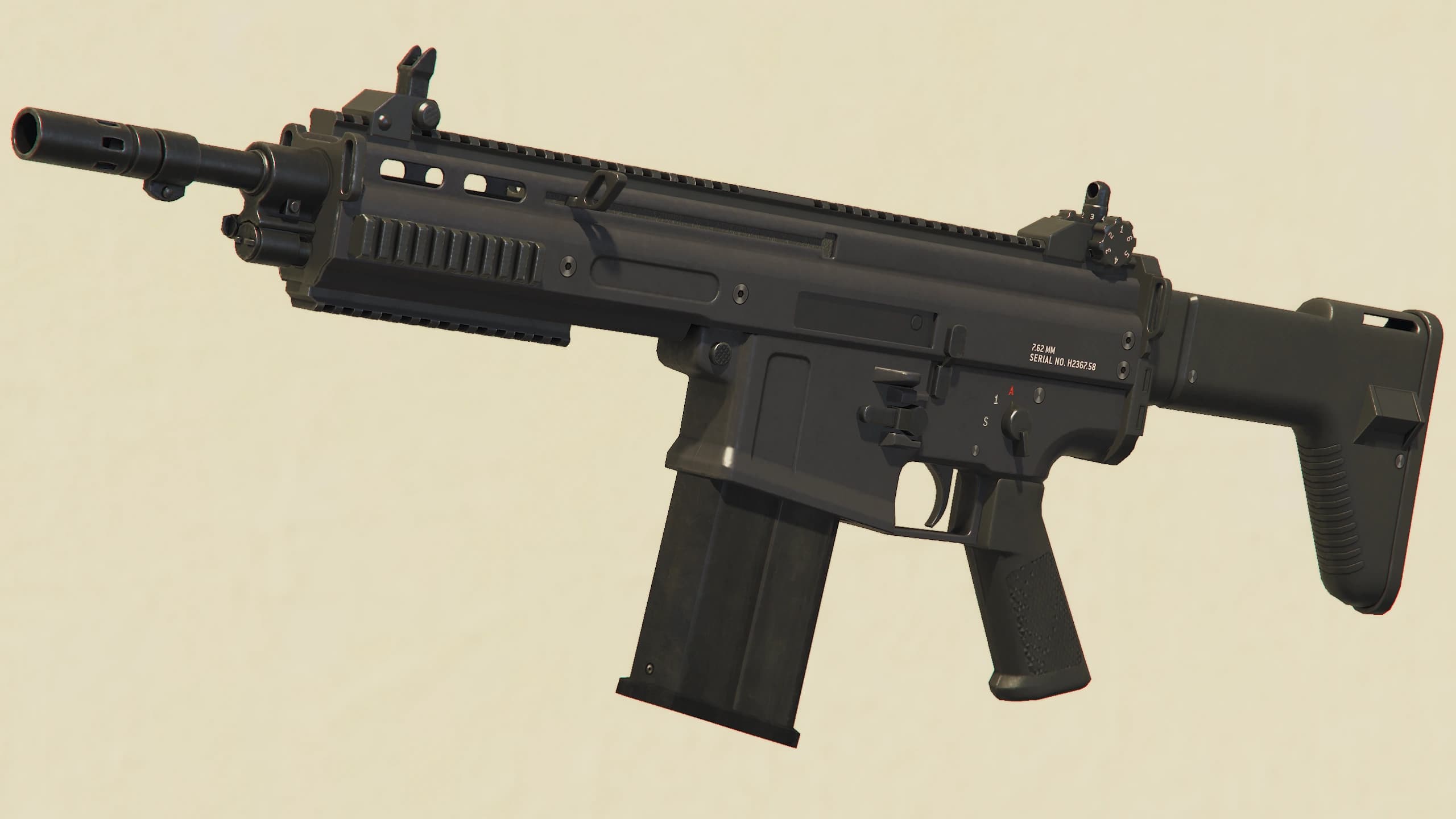 The Heavy Rifle as it appears in GTA Online.
