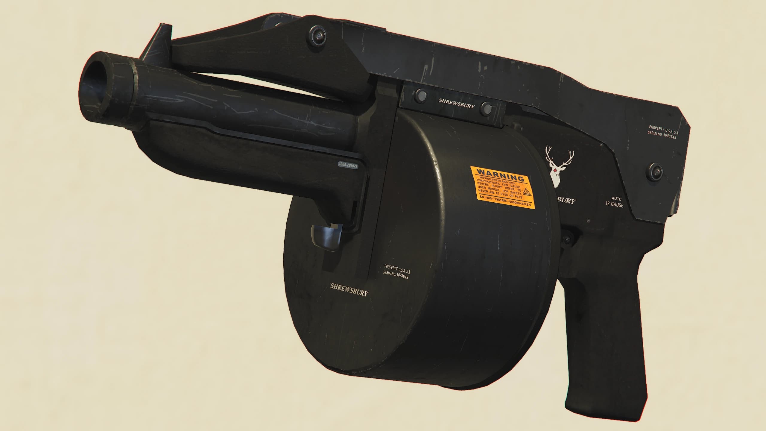 The Sweeper Shotgun as it appears in GTA Online.