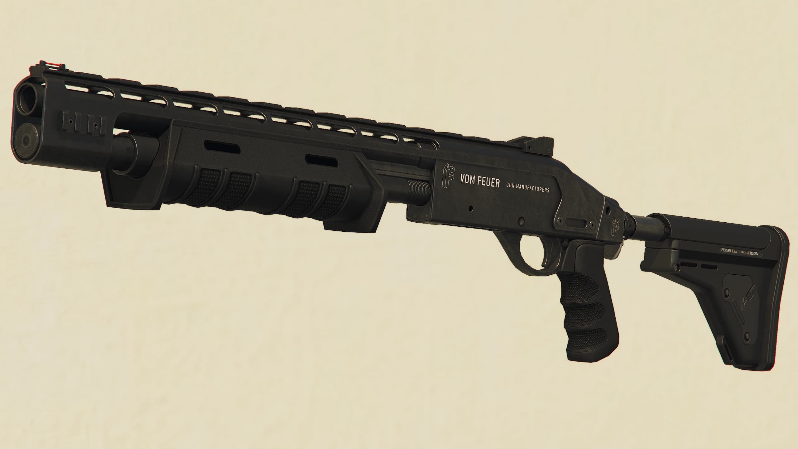 The Pump Shotgun Mk II as it appears in GTA Online.