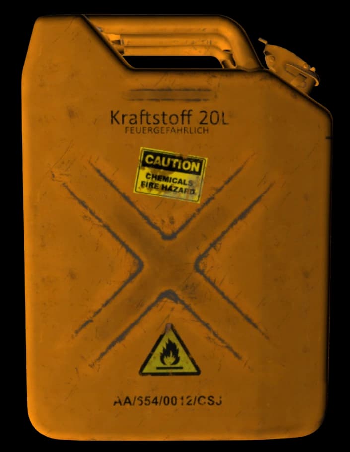 The Hazardous Jerry Can as it appears in GTA Online.