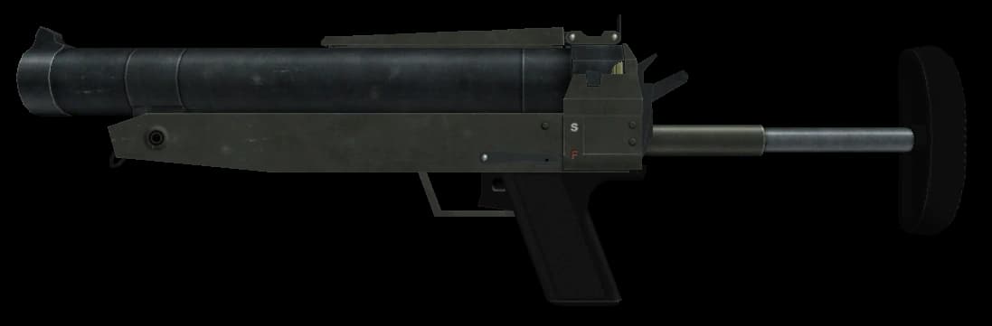 The Grenade Launcher as it appears in GTA IV: The Lost and Damned.