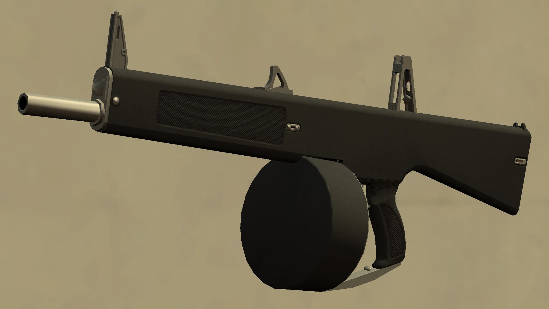 The Explosive Shotgun as it appears in GTA IV: The Ballad of Gay Tony.
