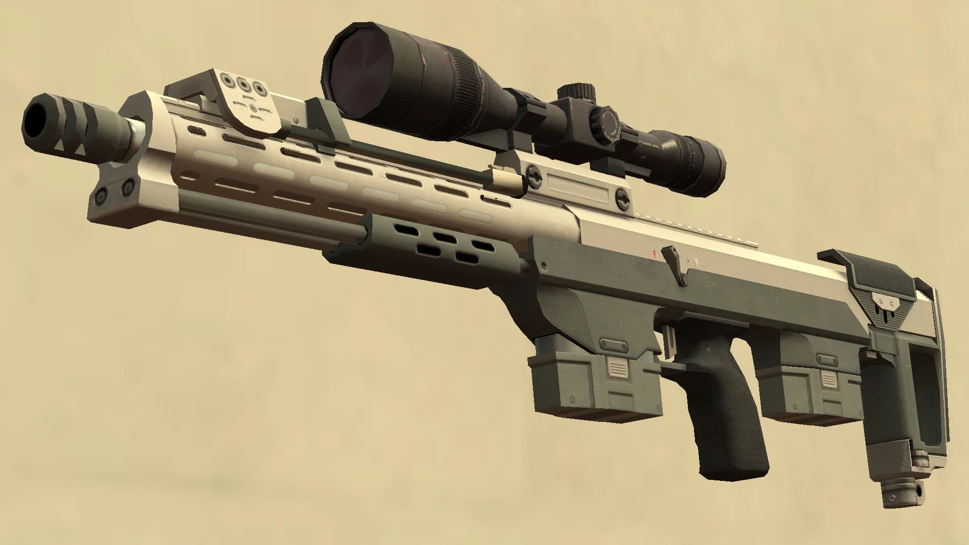 The Advanced Sniper as it appears in GTA IV: The Ballad of Gay Tony.