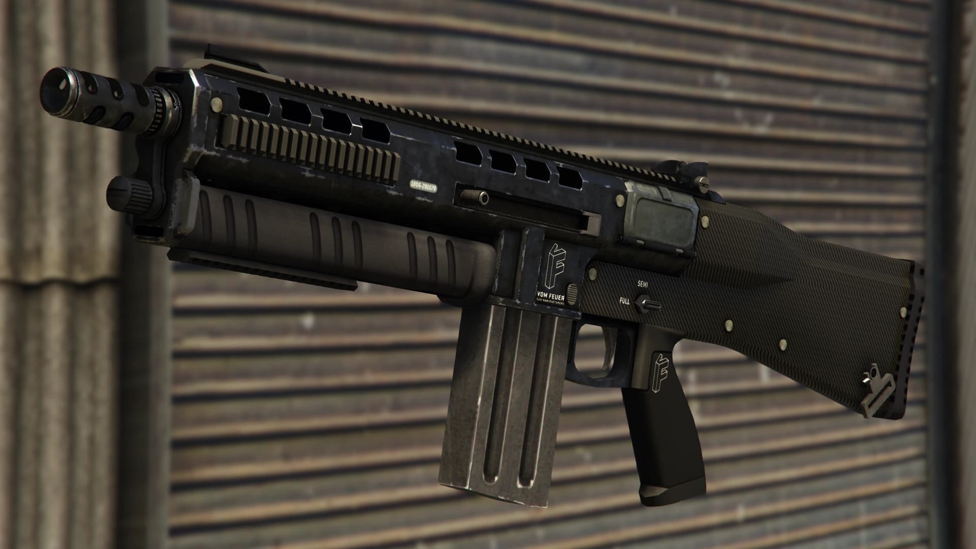 The Assault Shotgun as it appears in GTA V.